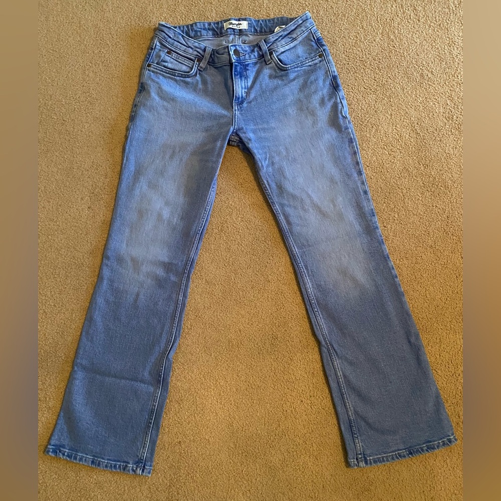 Wrangler Retro Mae Mid Rise Bootcut Light Wash Jeans NWOT